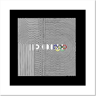 Mexico Olympics 1968 Posters and Art